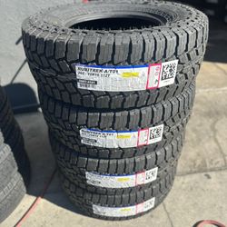 265/70R16 FOUR NEW TIRES WITH FREE ALIGNMENT