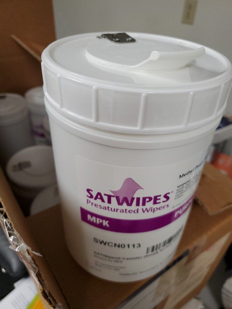 Contec SATwipes Canister for 6x9 wet wipes