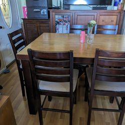 Comedor 6 Sillas Madera Buenas Condiciones