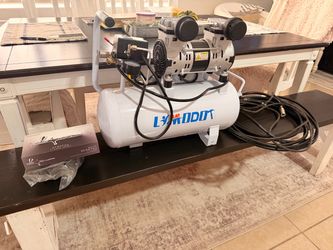 Airbrush and air compressor