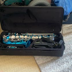 Blue Saxophone