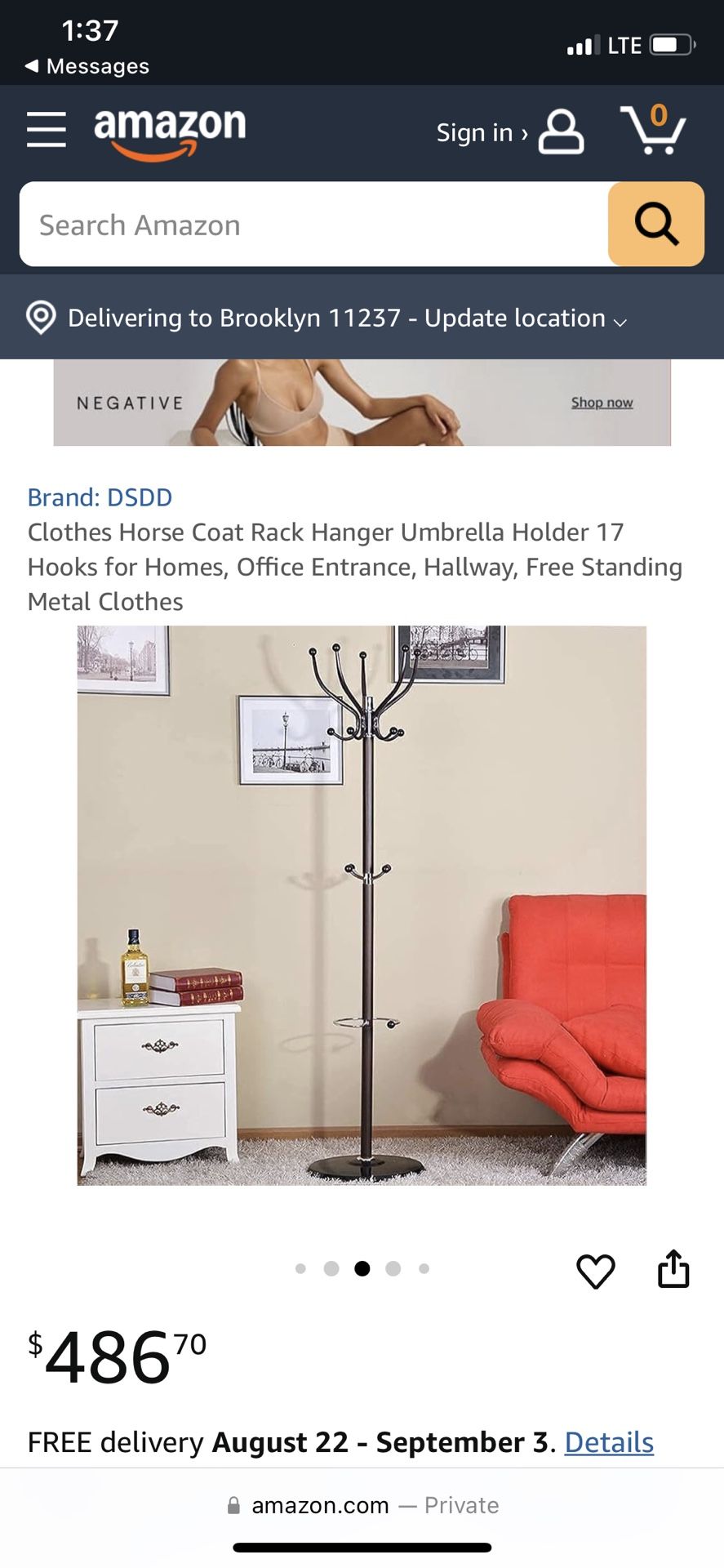 Coat And Umbrella Stand Holder