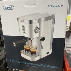 GEVI ESPRESSO MACHINE 20 BAR FAST HEATING AUTOMATIC CAPPUCCINO COFFEE MAKER