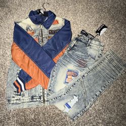 Blac Leaf Never Broken Denim Set