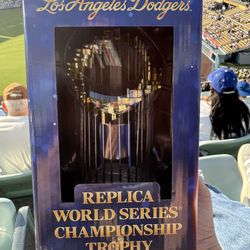Dodgers Replica Trophy