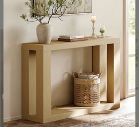Elio Wood Console Table