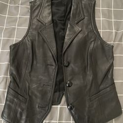 Italian Leather Vest