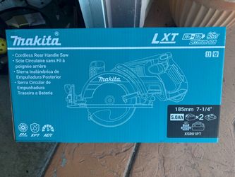 Makita 18V X2 LXT (36v) Brushless Cordless Rear Handle 7-1/4” Circular Saw Kit (READ DESCRIPTION!!)
