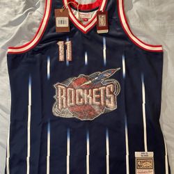 Yao Ming Houston Rockets Mitchell & Ness 1996-97 Hardwood Classics