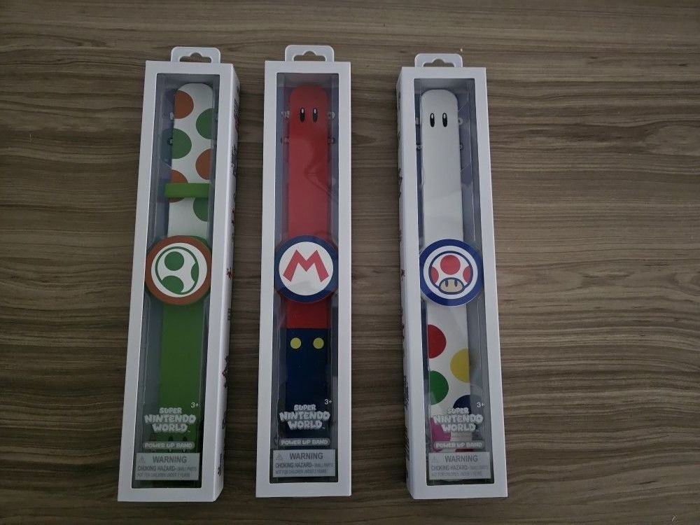 Epic Universe Super Nintendo World Power Up Bands (Wristbands)