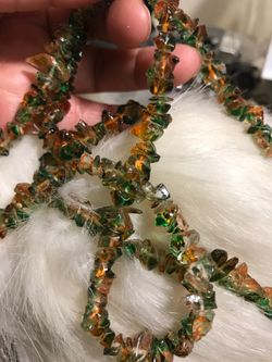 Long beads necklace