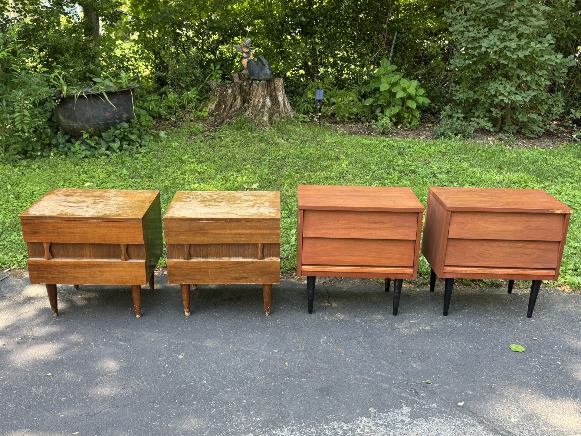 Mid Century American of Martinsville and Dixie bedside table - projects OBO