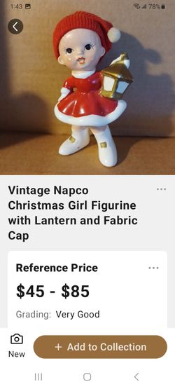 Vintage Christmas figurine