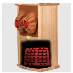 Wooden steam box, infrared foot bath barrel, portable steam sauna(new)