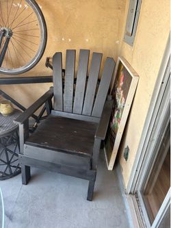 Wood Adirondack Chair