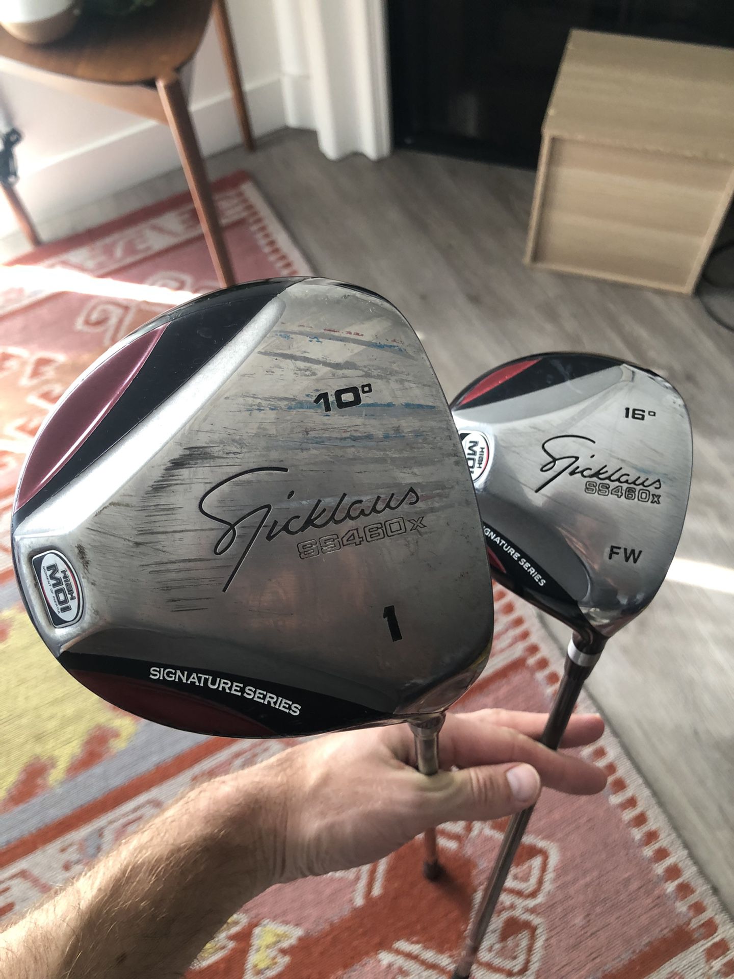 Nicklaus Driver and Fairway Wood