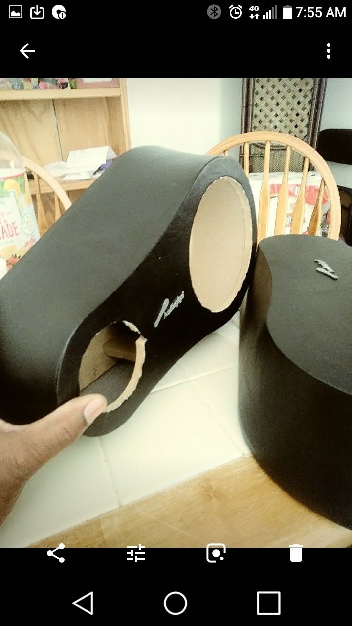 6.5 car audio speaker pods also fit 3 inch tweeters