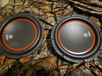 Db drive 12in sub woofers.