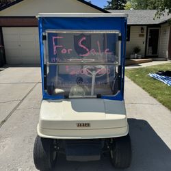 1990 Yamaha Gas Powered Gold Cart 