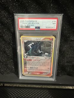 Delta Species Tyranitar Reverse Holo PSA 7
