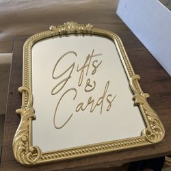 Gifts And Cards Sign 