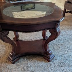 Coffee Table And 2 End Tables