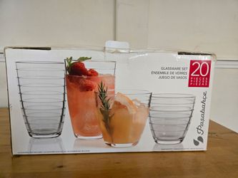 Pasabahce 20-Piece Glassware Set
