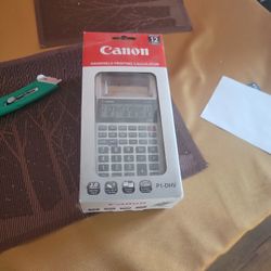 Canon Handheld Printing Calculator P1-DHV