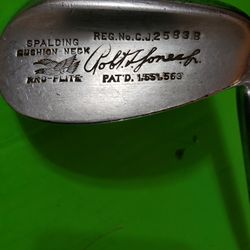 Spalding 1920's Bobby Jones Hickory Irons