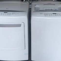 LG washer and dryer
