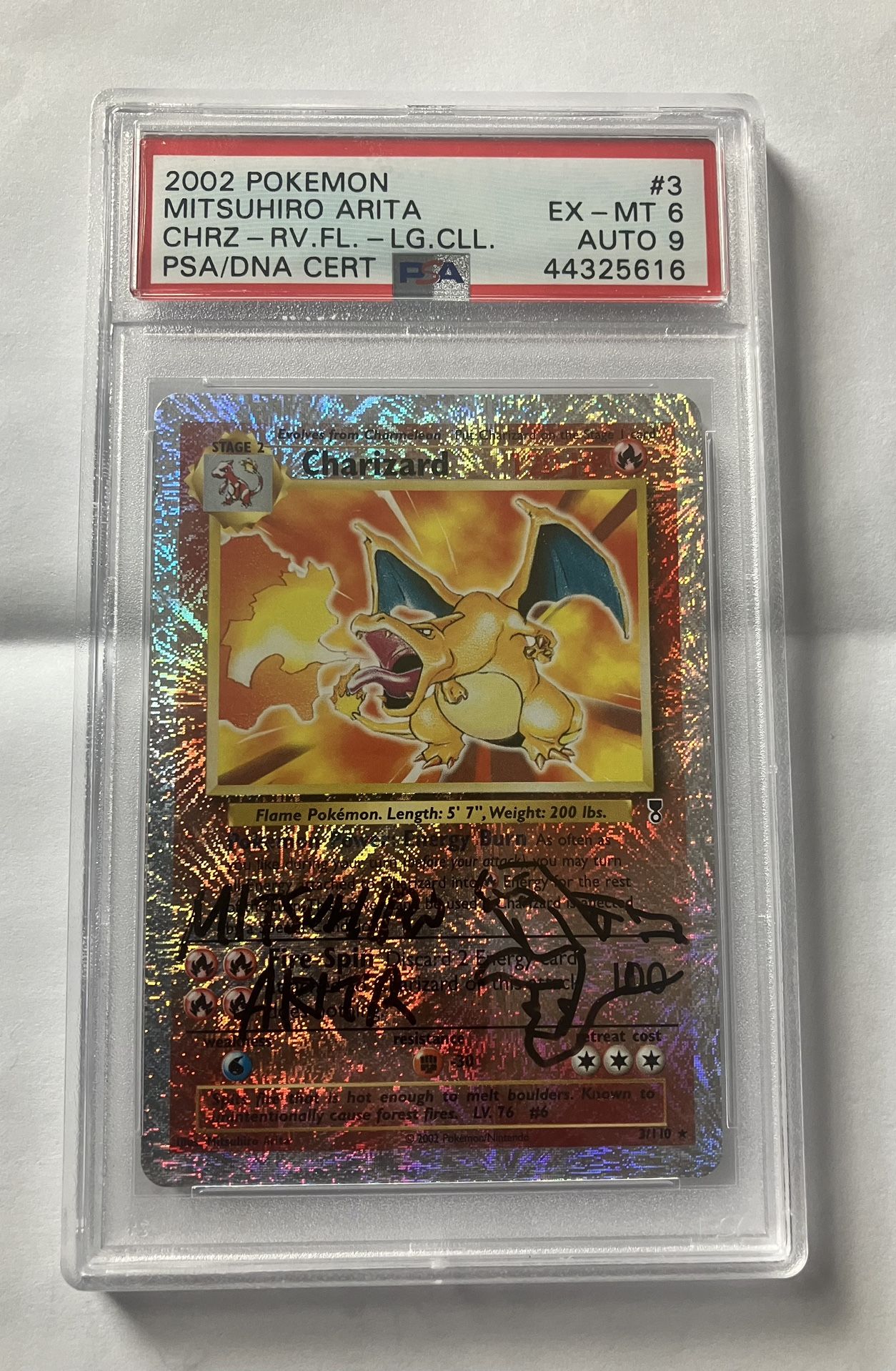 Charizard Lc Collection Arita Signed
