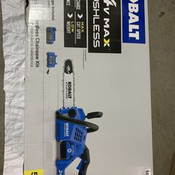 Kobalt 24-volt Max 12-in Brushless Cordless Electric Chainsaw 4 Ah (Battery & Charger Included)