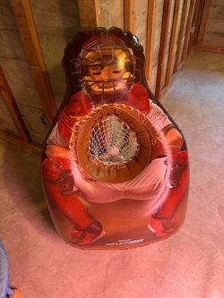Kids blow up catcher