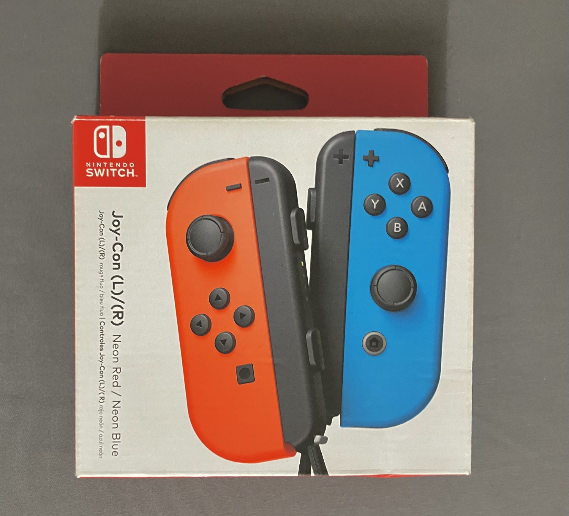 Nintendo Switch Joy-Con; Neon Red&Blue