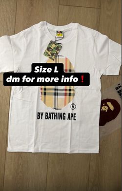 BAPE A Bathing Ape Graphic Tee Size L