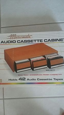 Music mate Audio Cassette Cabinet