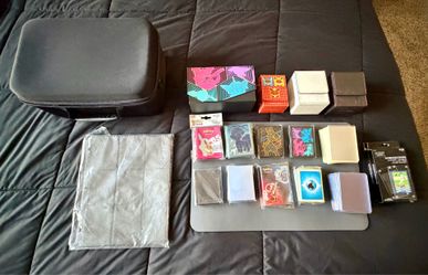 Pokemon Sleeves, Topper, Cases and deck cards
