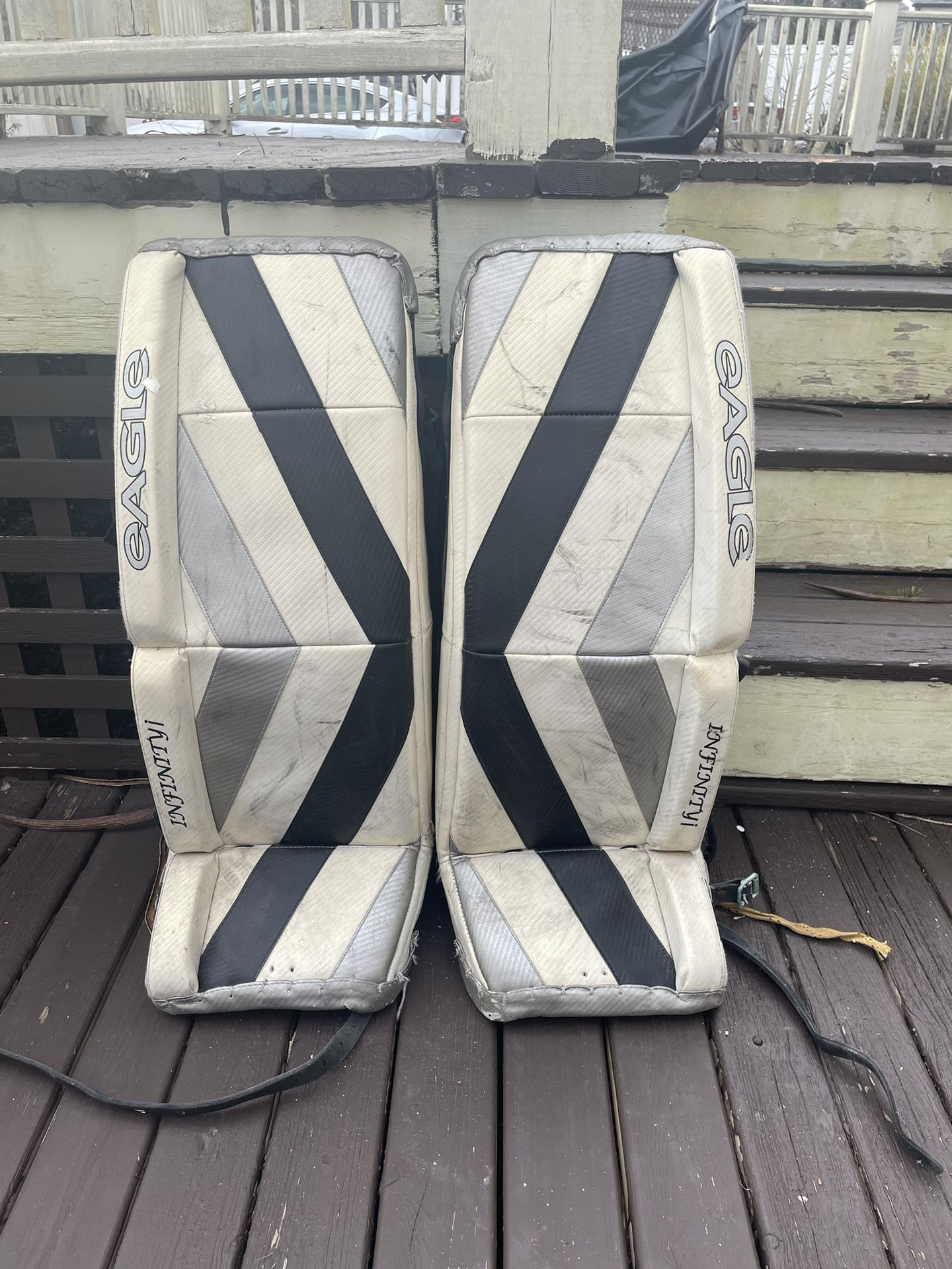 Used Hockey Goalie Pads