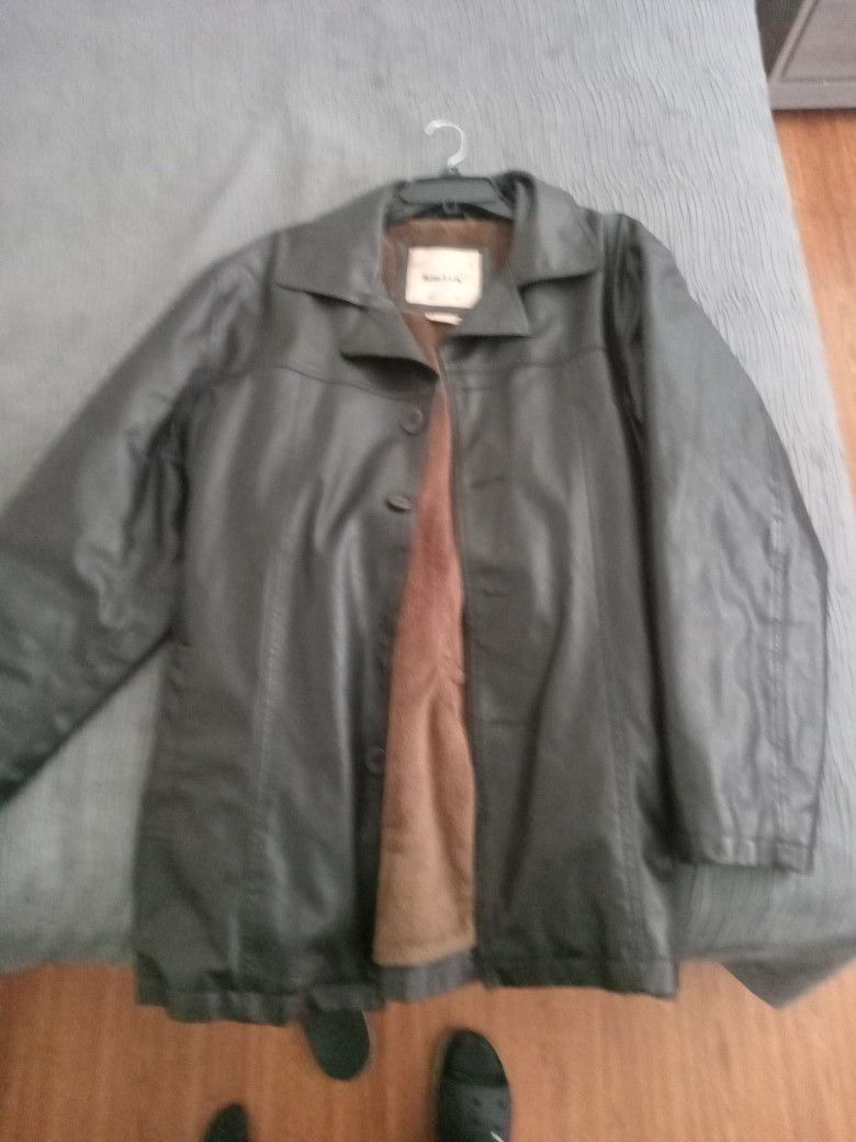 Leather Jacket Exl