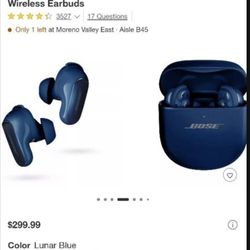 Bose Quiet comfort Earbuds