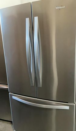 Whirlpool 3 Door Stainless Steel Refrigerator
