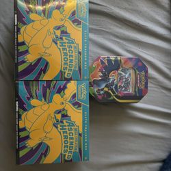 Acended Hero’s Etb & Phanstmal Flames Tin