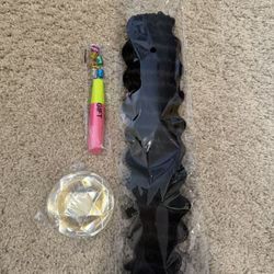 New Natural Black 18 Inch Crochet Human Hair Deep Wave Hair Bundles 90g