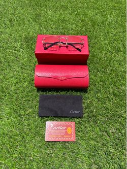 Cartier Green & Gold Men’s Sunglasses