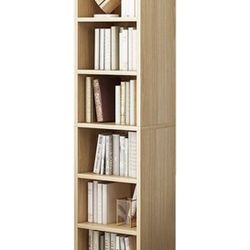8 Shelves Corner Bookcase 