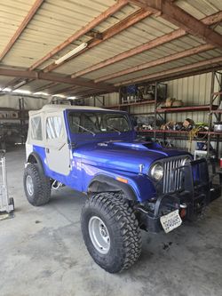 1980 Jeep Cj7 350 T.B.I. Carb Approved Smogable