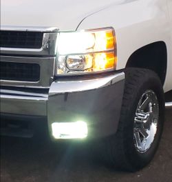 2007 - 2015 Chevy Silverado 1(contact info removed) 3500 LED fog light bulbs