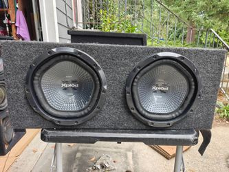 Sony 10" subwoofers in box