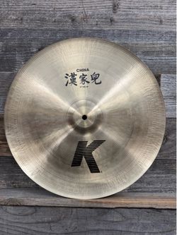 Zildjian 17” K China Cymbal used
