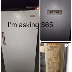 Tappen upright deep freezer in good working condition 